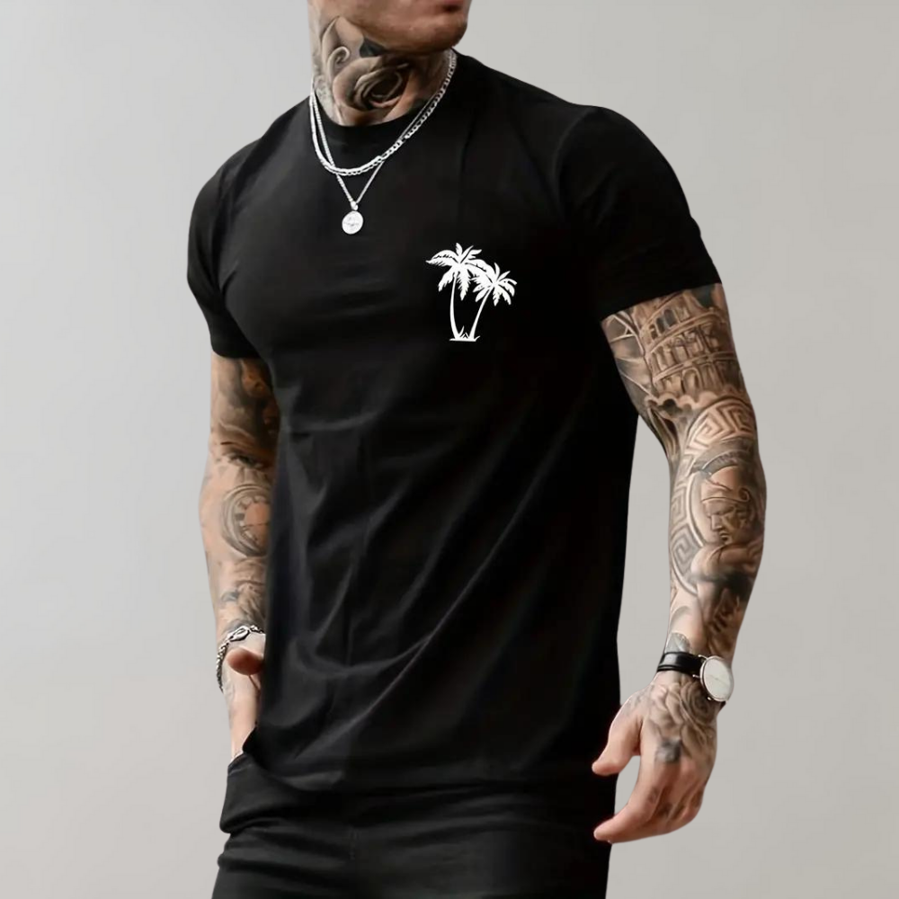 Galvin® | Palm Tree Graphic Men'S T-Shirt