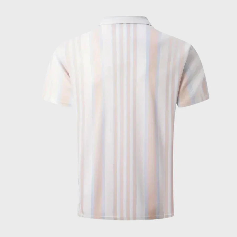 Athelstan® | Striped Men's Polo Shirt