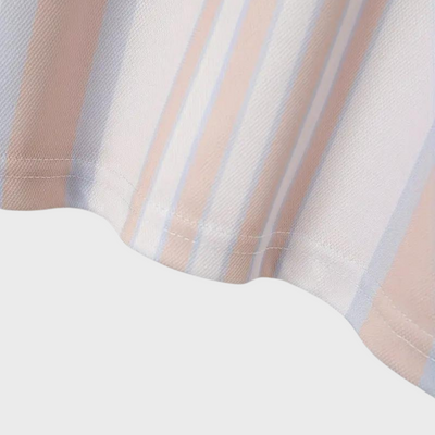 Geoffrey® | Casual Striped Polo Shirt For Men