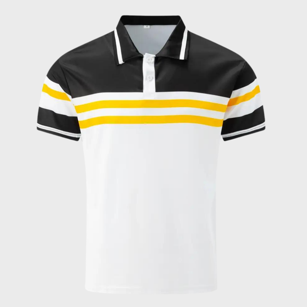 Fulton® | Men'S Color Block Polo Shirt
