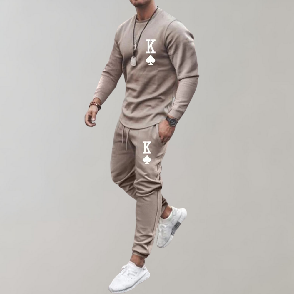 Errol® | Trendy Tracksuit With Letter Print For Men