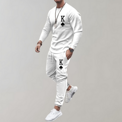 Errol® | Trendy Tracksuit With Letter Print For Men