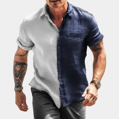 Gabriel® | Casual Half-Sleeved Men'S Shirt