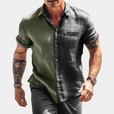 Gabriel® | Casual Half-Sleeved Men'S Shirt