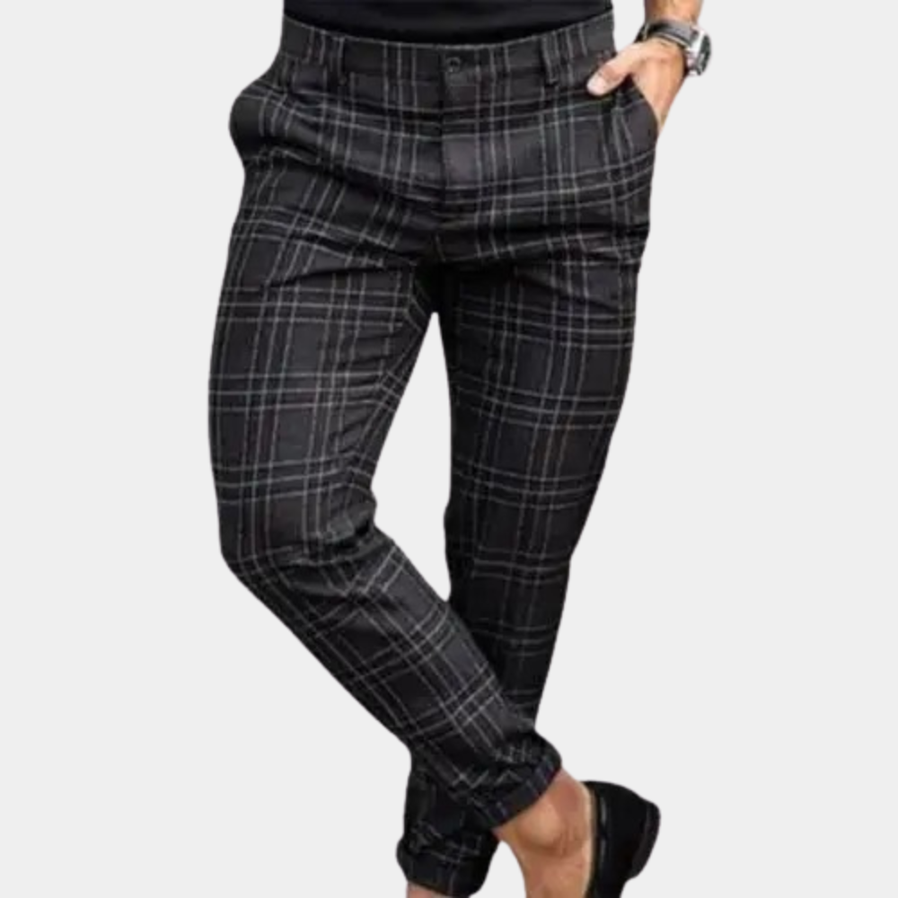 Kearon® | Men'S Checked Trousers