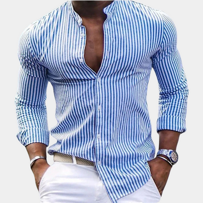 Curtis® | Modern striped casual shirt