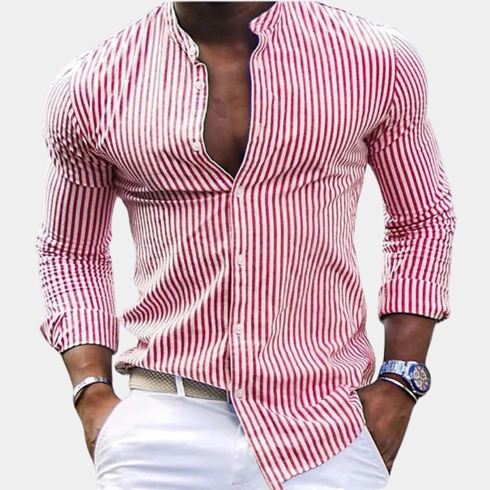 Curtis® | Modern striped casual shirt