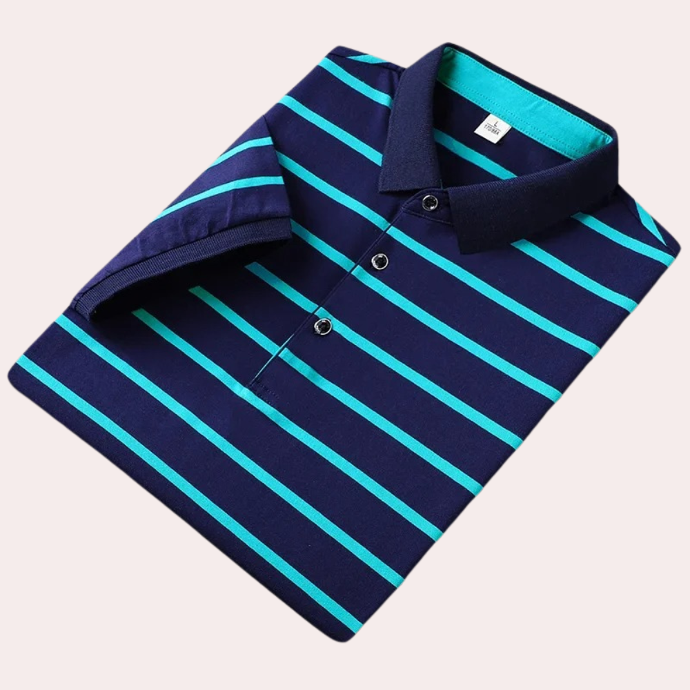 Giles® | Men'S Striped Polo Shirt