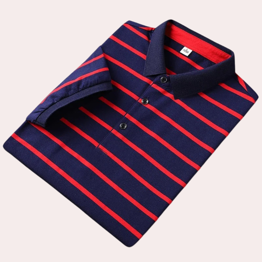 Giles® | Men'S Striped Polo Shirt
