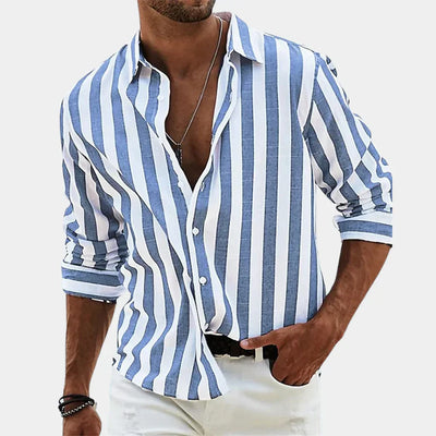 Hawthorne® | Long Striped Men's Shirt