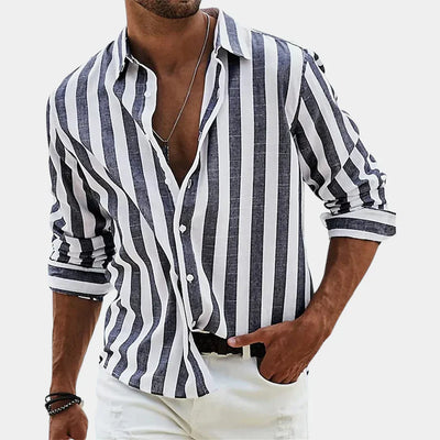 Hawthorne® | Long Striped Men's Shirt