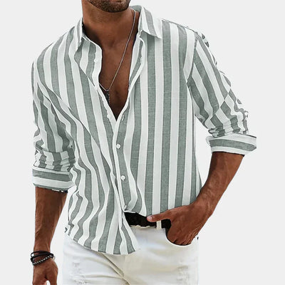 Hawthorne® | Long Striped Men's Shirt