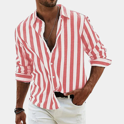 Hawthorne® | Long Striped Men's Shirt