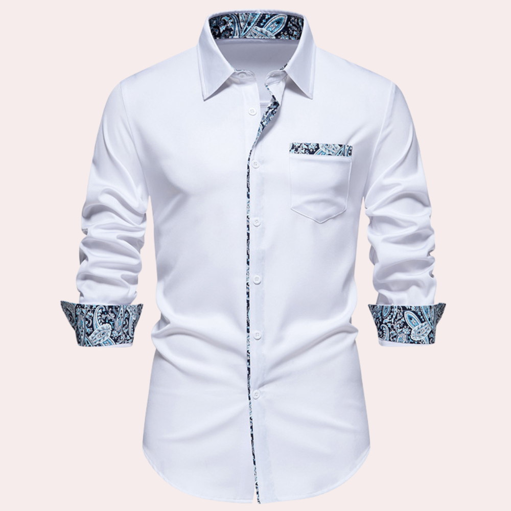 Harley® | Stylish Men'S Shirt With Paisley Print