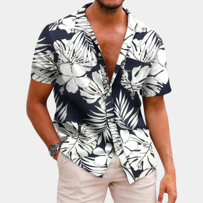 Gustav® | Men'S Floral Pattern Shirt