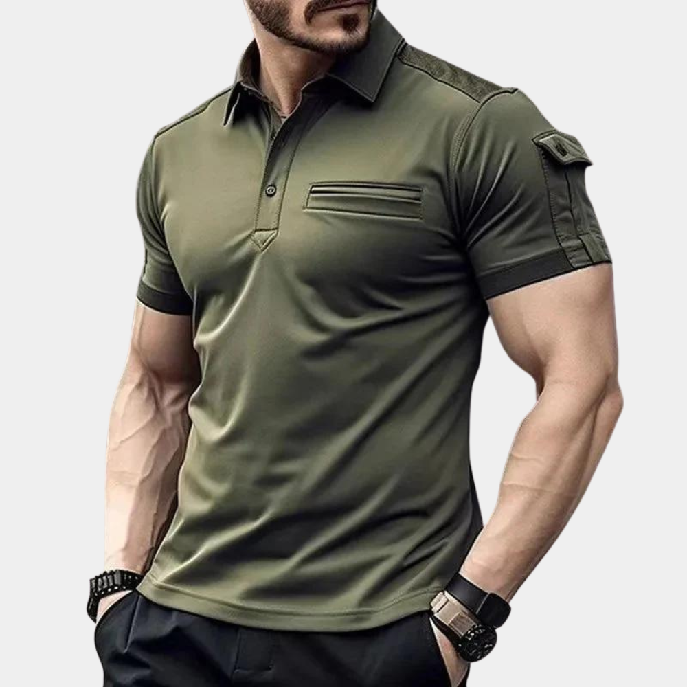 Henley® | Men'S Breathable Polo Shirt