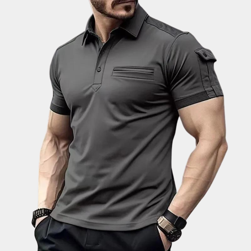 Henley® | Men'S Breathable Polo Shirt