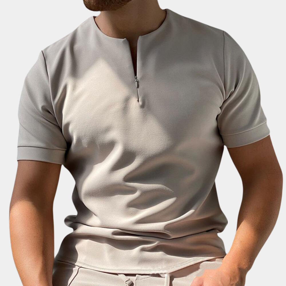 Idris® | Casual Men'S Shirt With Zip