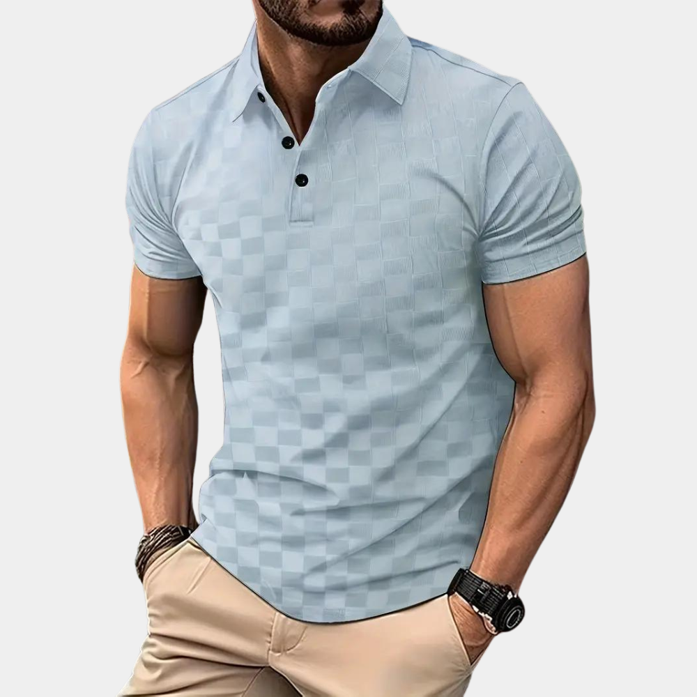 Hewitt® | Stylish Short Sleeve Polo Shirt