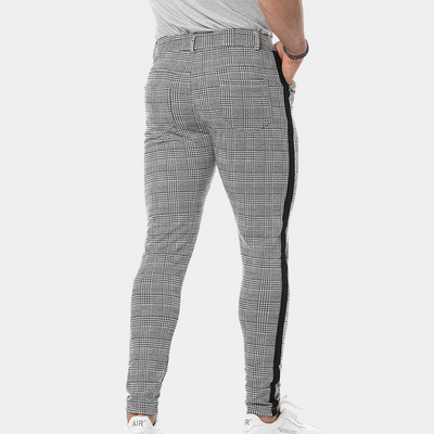 Adam® | Men'S Skinny Check Trousers