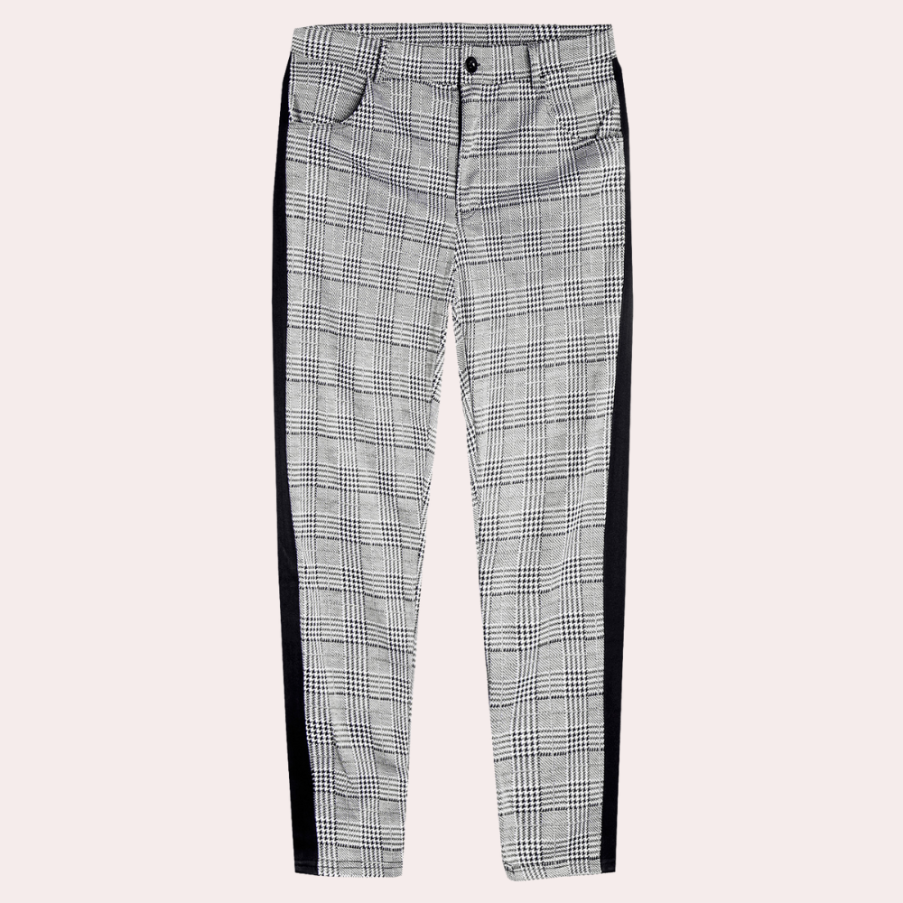 Adam® | Men'S Skinny Check Trousers