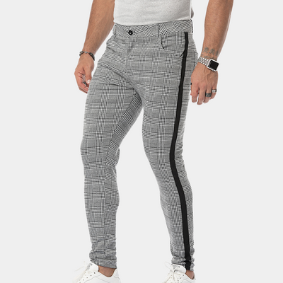 Adam® | Men'S Skinny Check Trousers