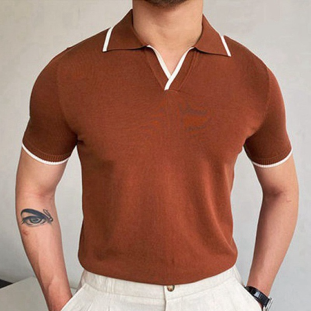 Leslie® | Modern Striped Shirt For Men
