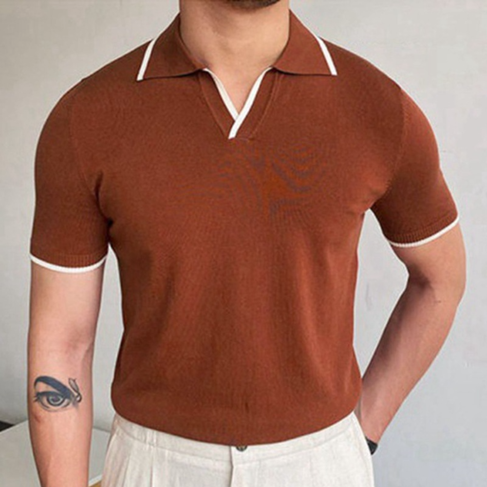 Leslie® | Modern Striped Shirt For Men