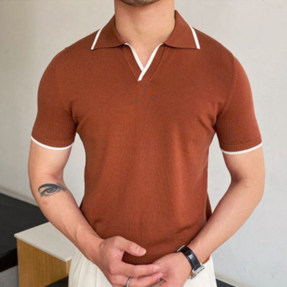 Leslie® | Modern Striped Shirt For Men