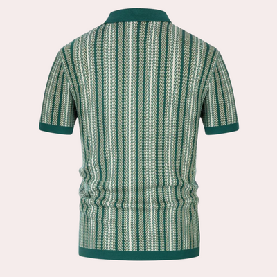 Ryan® | Men's Striped Knit Shirt