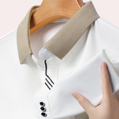 Kolin® | Men'S Casual Long Sleeve Polo Shirt