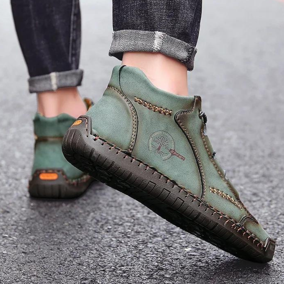 Kallan® | Lightweight Men'S Boots Made Of Cowhide Leather, Robust And Comfortable