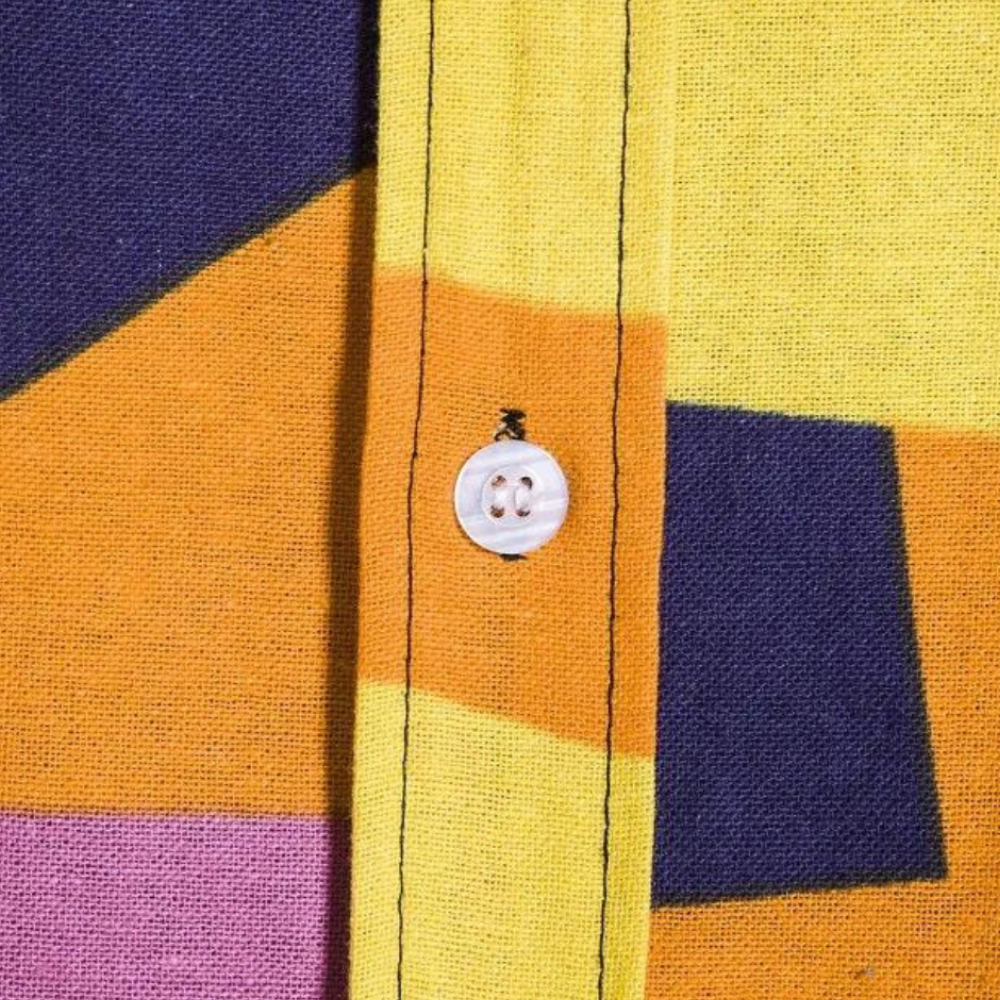 Louis® | Men's Fashionable Geometric Print Shirt