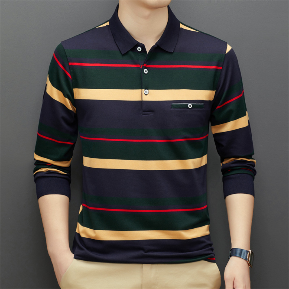 Jevan® | Men'S Stylish Striped Shirt
