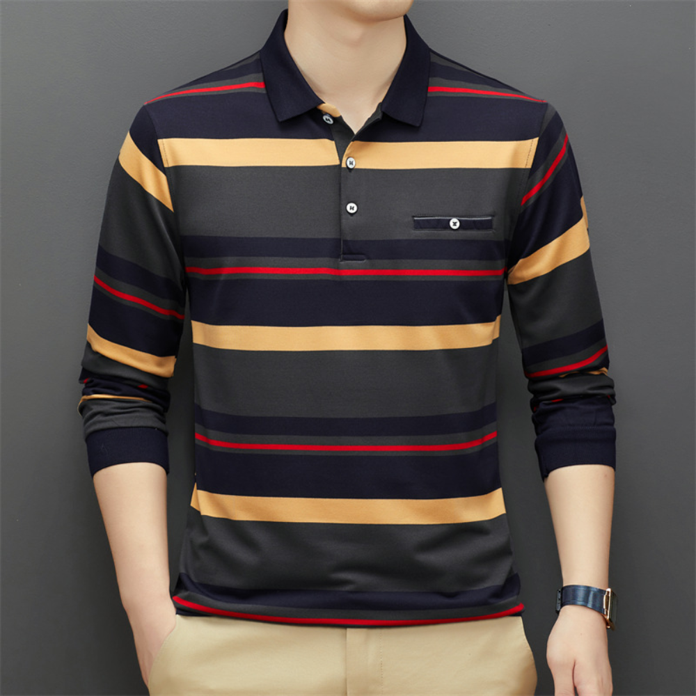 Jevan® | Men'S Stylish Striped Shirt