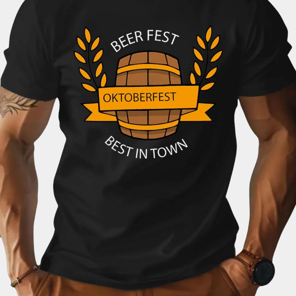 Kieran® | Oktoberfest Men'S Casual Elegance T-Shirt