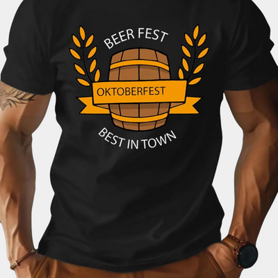 Kieran® | Oktoberfest Men'S Casual Elegance T-Shirt