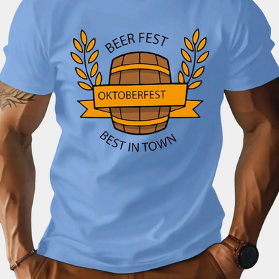 Kieran® | Oktoberfest Men'S Casual Elegance T-Shirt