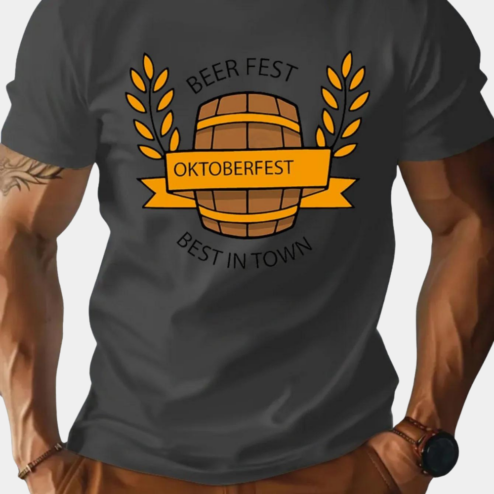 Kieran® | Oktoberfest Men'S Casual Elegance T-Shirt