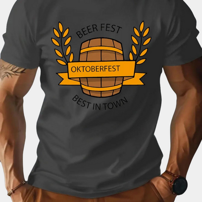 Kieran® | Oktoberfest Men'S Casual Elegance T-Shirt