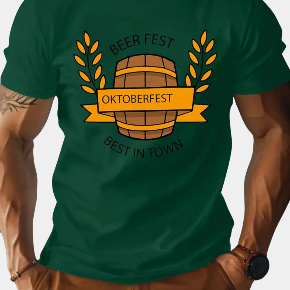 Kieran® | Oktoberfest Men'S Casual Elegance T-Shirt