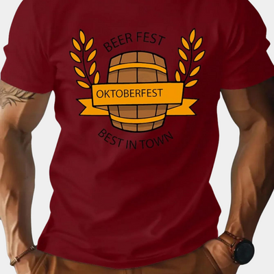 Kieran® | Oktoberfest Men'S Casual Elegance T-Shirt