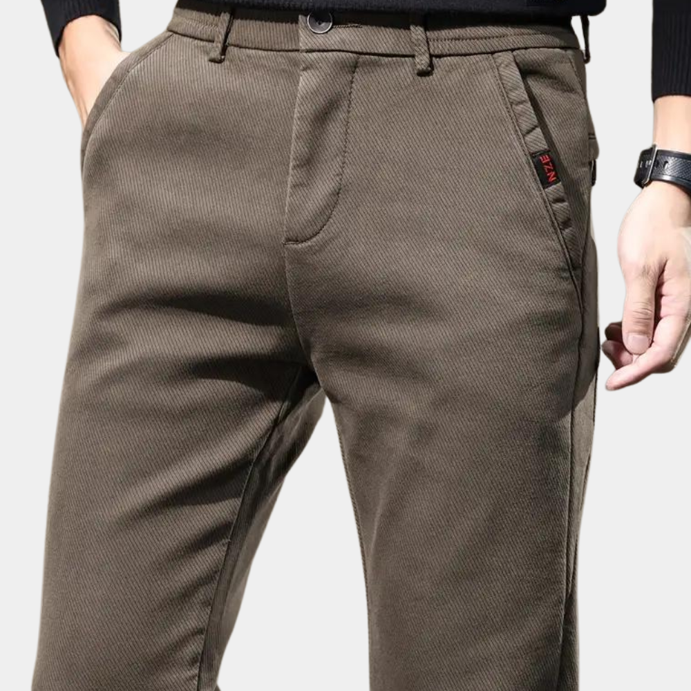 Marlon® | Men'S Comfort Semi-Formal Skinny Trousers