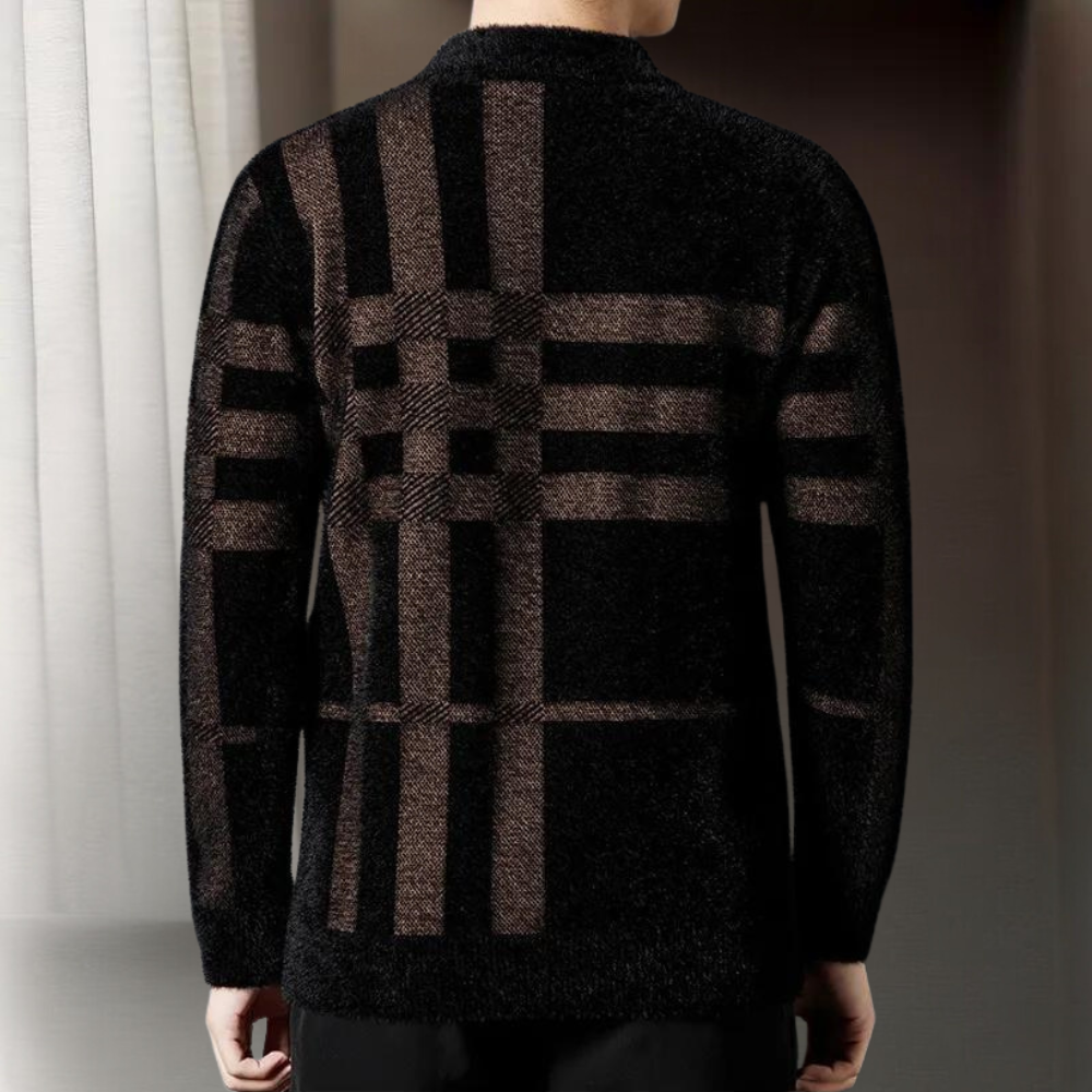Matthew® | Men'S Comfort Stretch Knitted Sweater