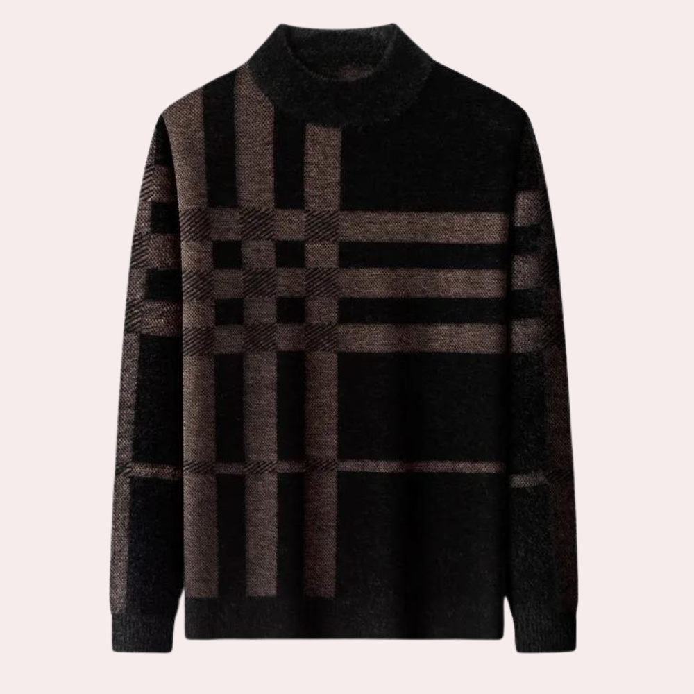 Matthew® | Men'S Comfort Stretch Knitted Sweater