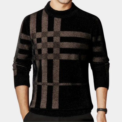 Matthew® | Men'S Comfort Stretch Knitted Sweater