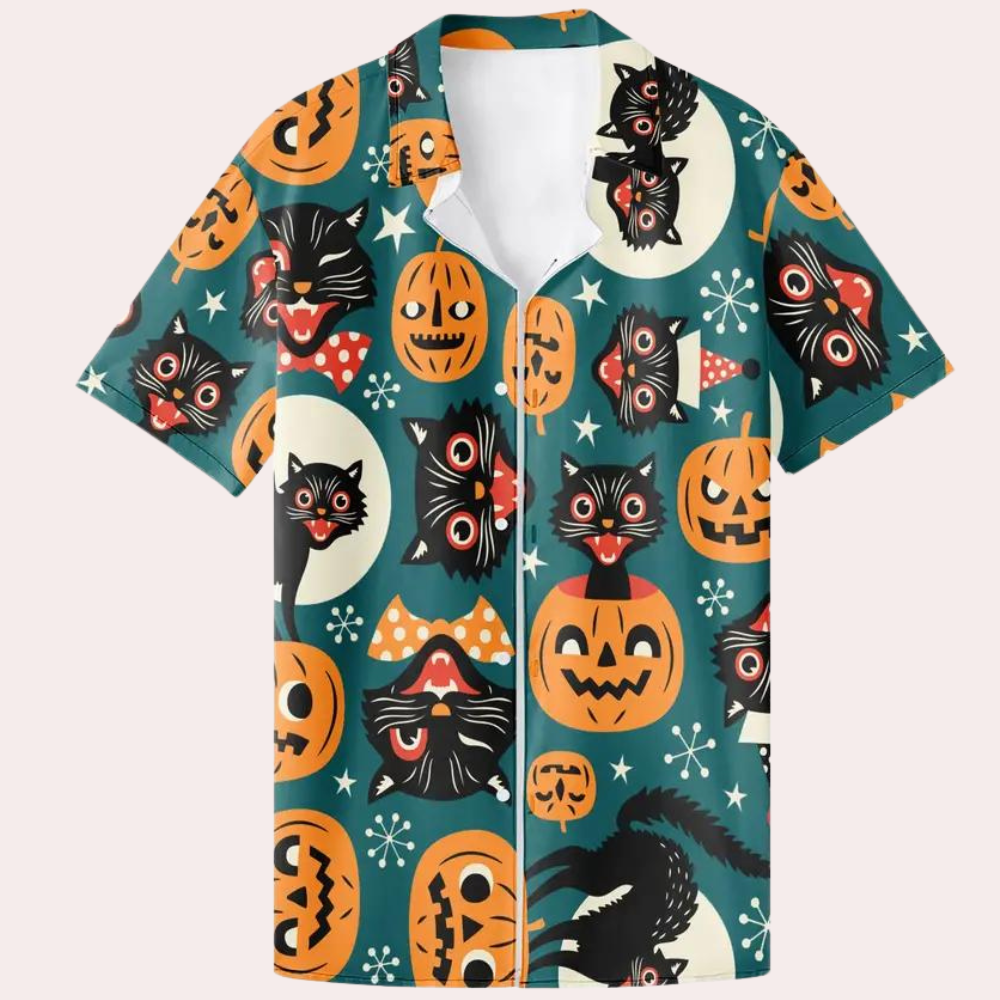 Patrick® | Halloween Patterned Shirt For Men