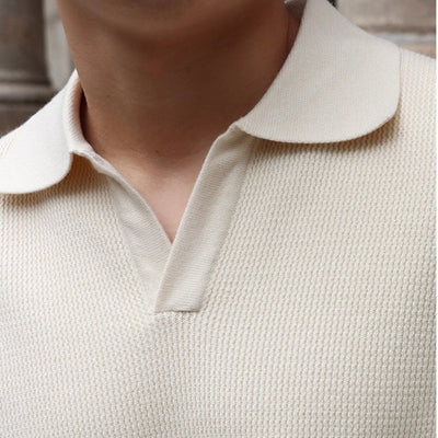 Ambros® | BUSAN Old Money V-Neck Polo