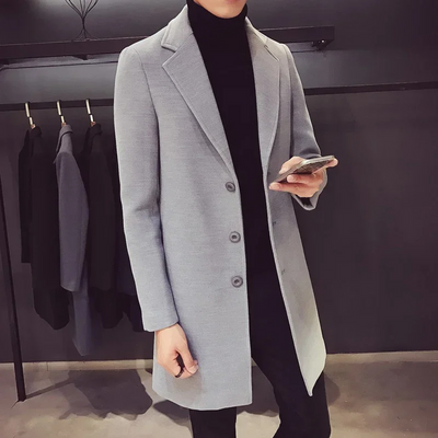 Odel | Men's Wool Coat Elegant Business Jacket - Office and Leisure