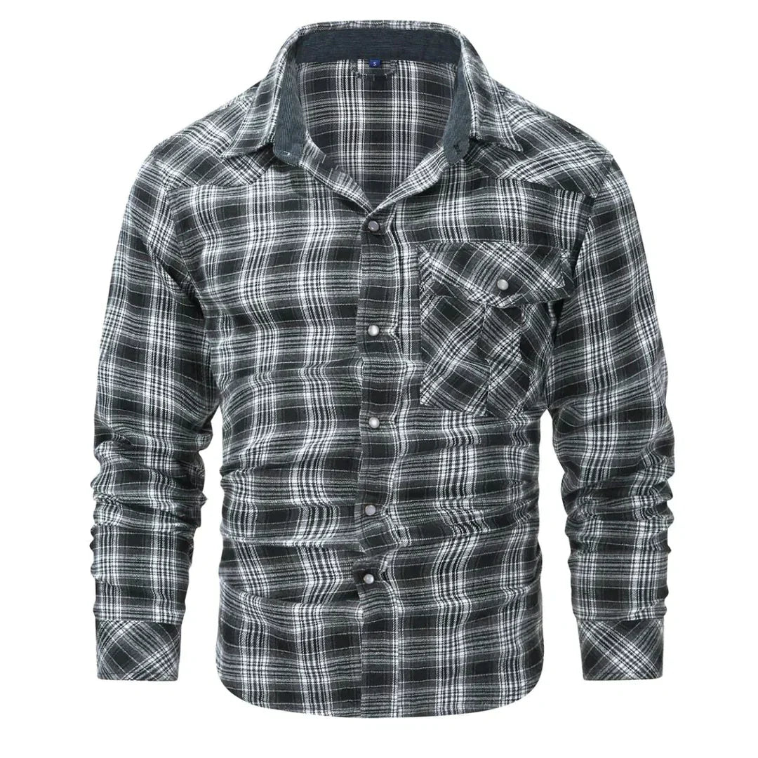 Finlay® | Long Sleeve Checked Shirt For Men